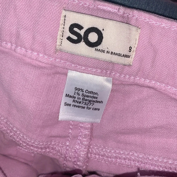 Size 8 SO shorts like new - Picture 4 of 4